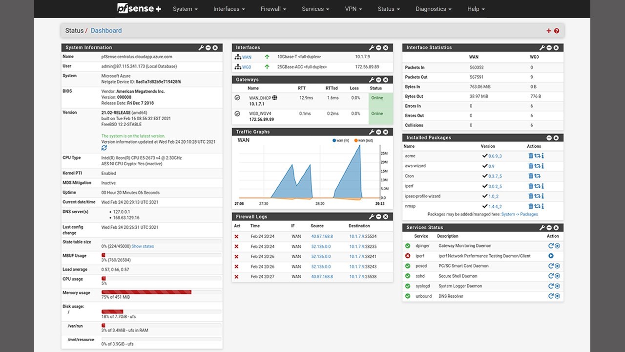 pfsense plus