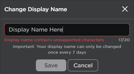 how to change your roblox nickname