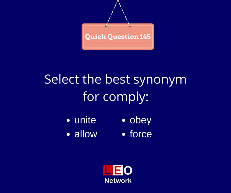 comply synonym