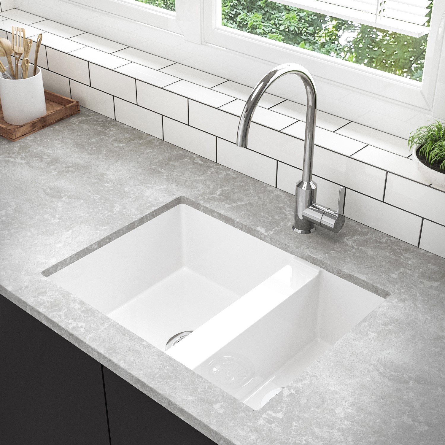 composite 1.5 bowl sink