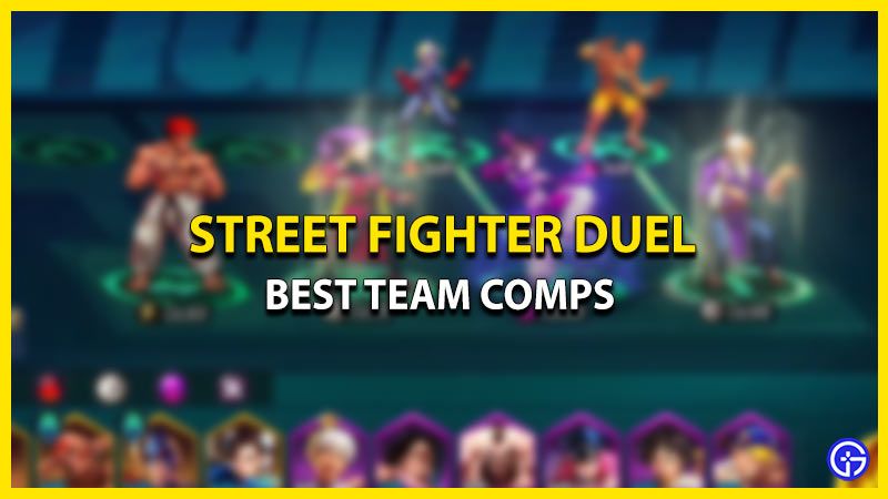 street fighter duel best team