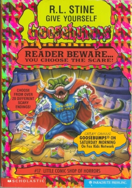 choose your own adventure goosebumps