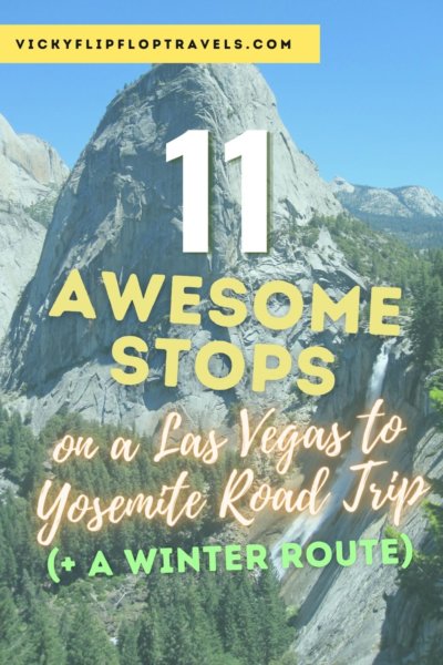 yosemite national park to vegas