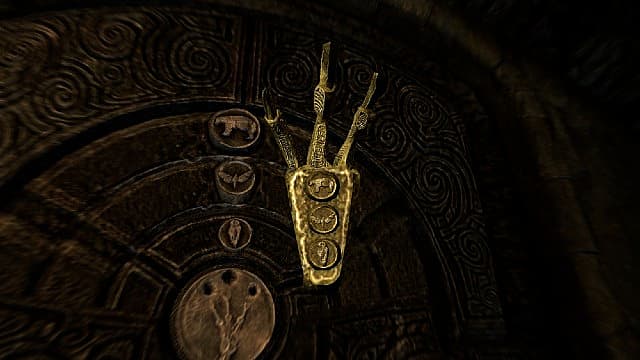 skyrim golden claw puzzle