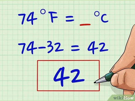 71 fahrenheit en degrés