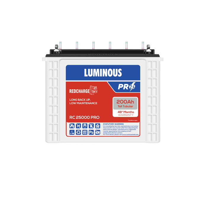 rc 25000 luminous battery