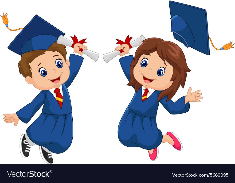 graduation cartoon