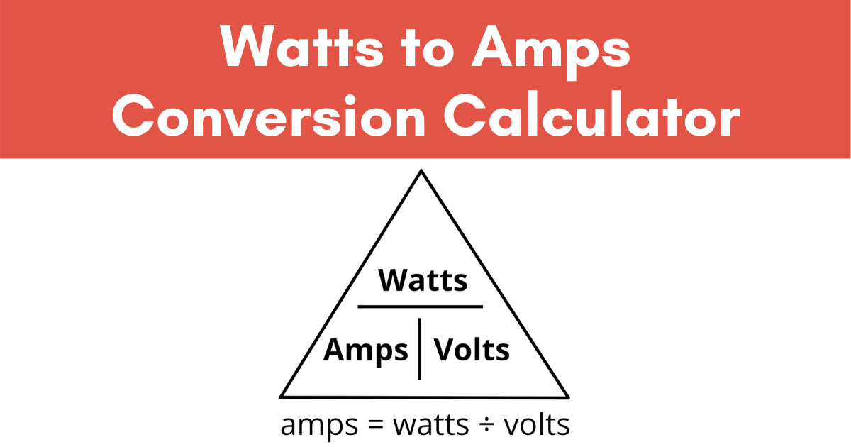 340 watts to amps