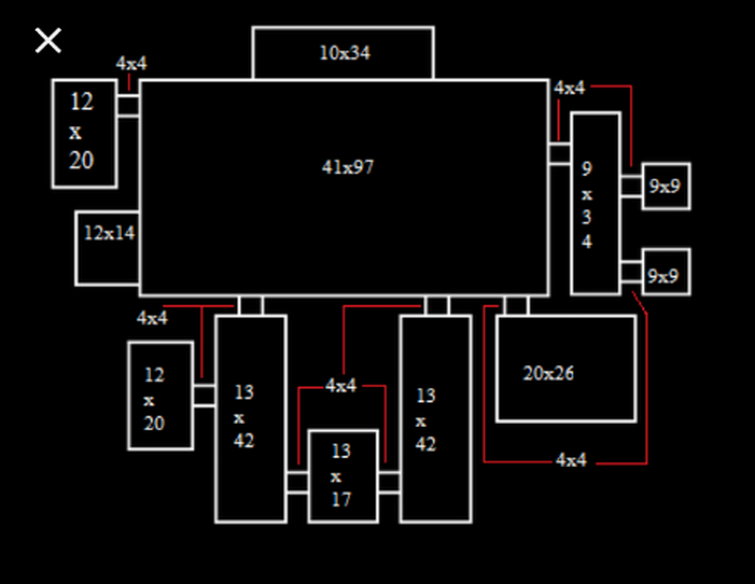 map fnaf 1