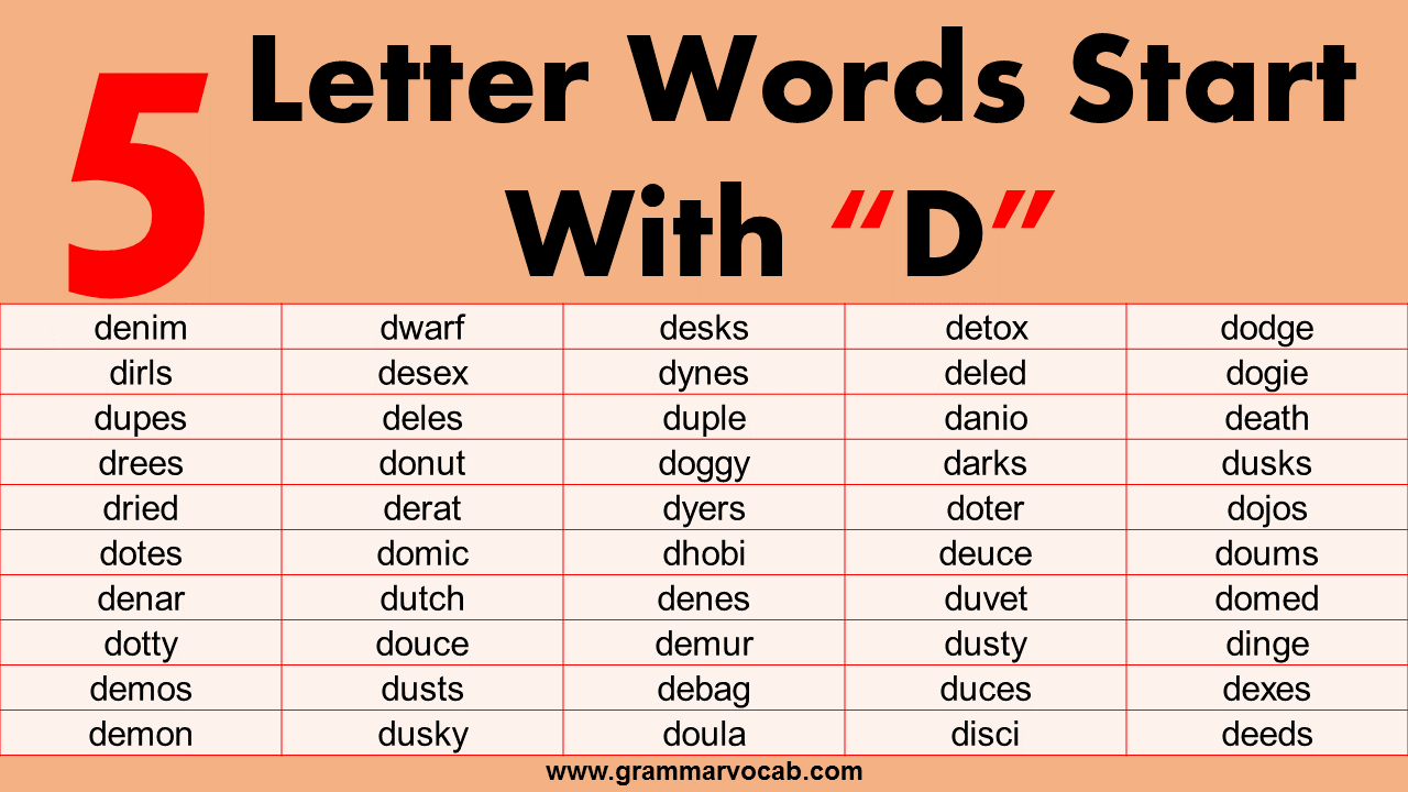 five letter words starting with dan