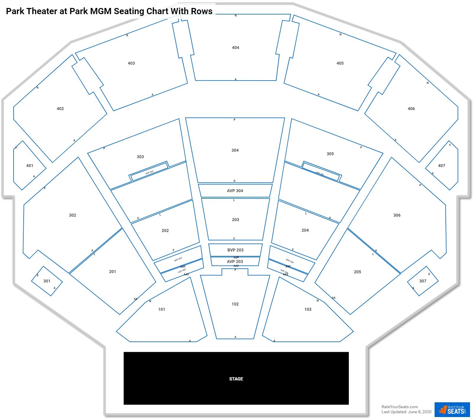 mgm seating chart dolby live las vegas