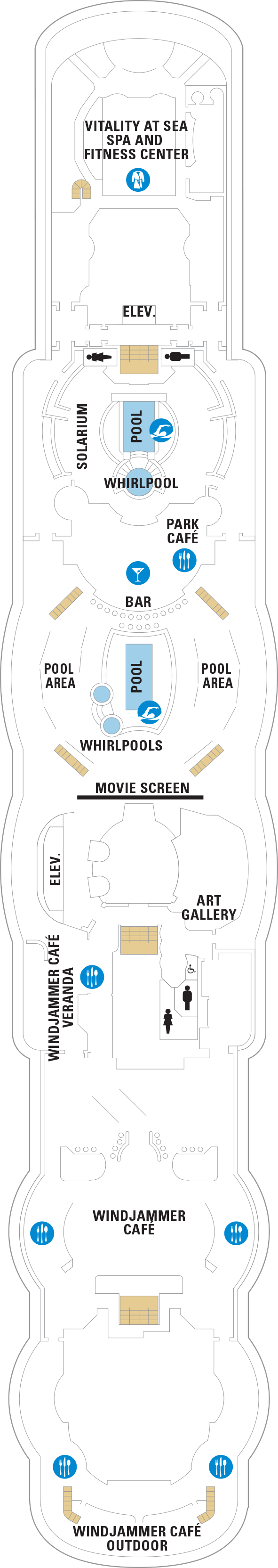 brilliance of the seas deck plan