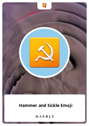 hammer sickle emoji