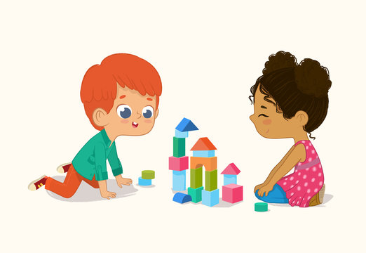 children playing clipart
