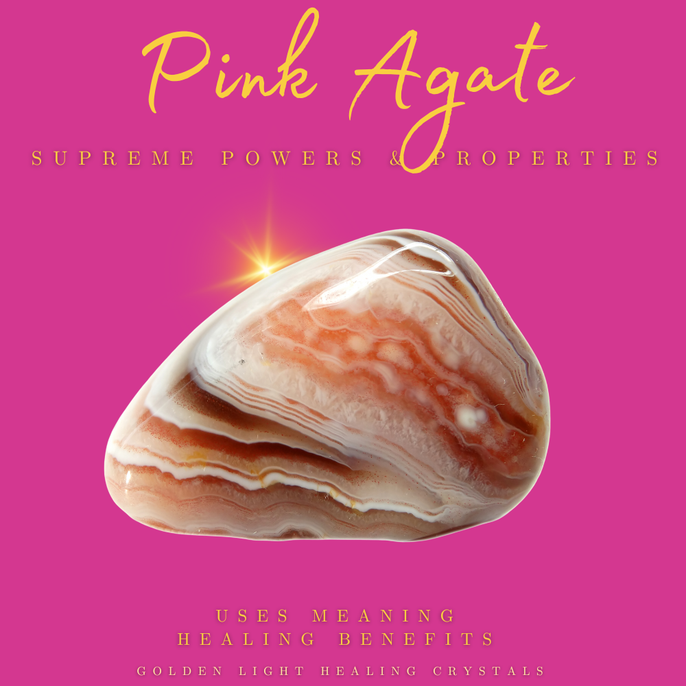 pink agate crystal meaning