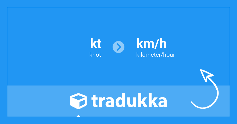 convert knots to km hour