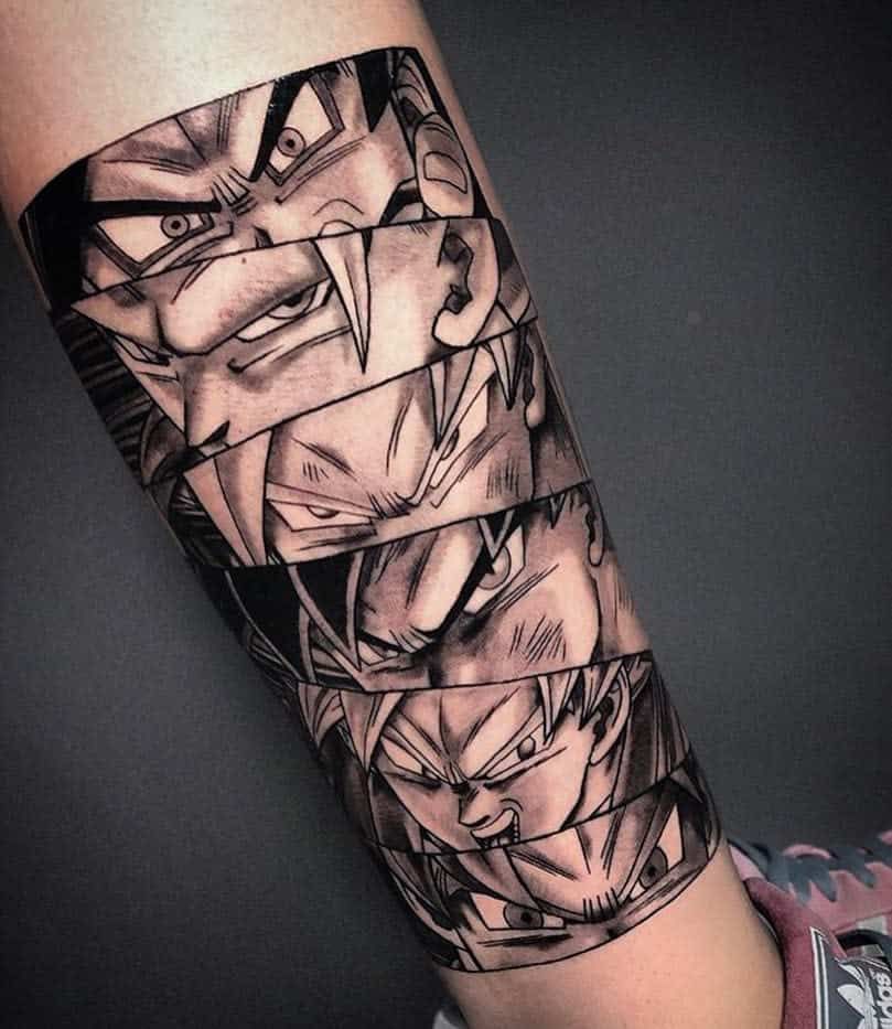 goku tattoo