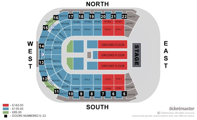 seating plan sse arena belfast