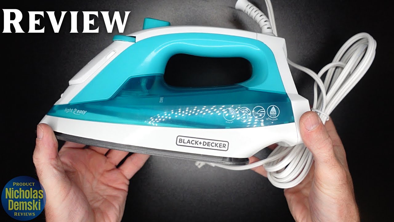 black decker easy steam iron