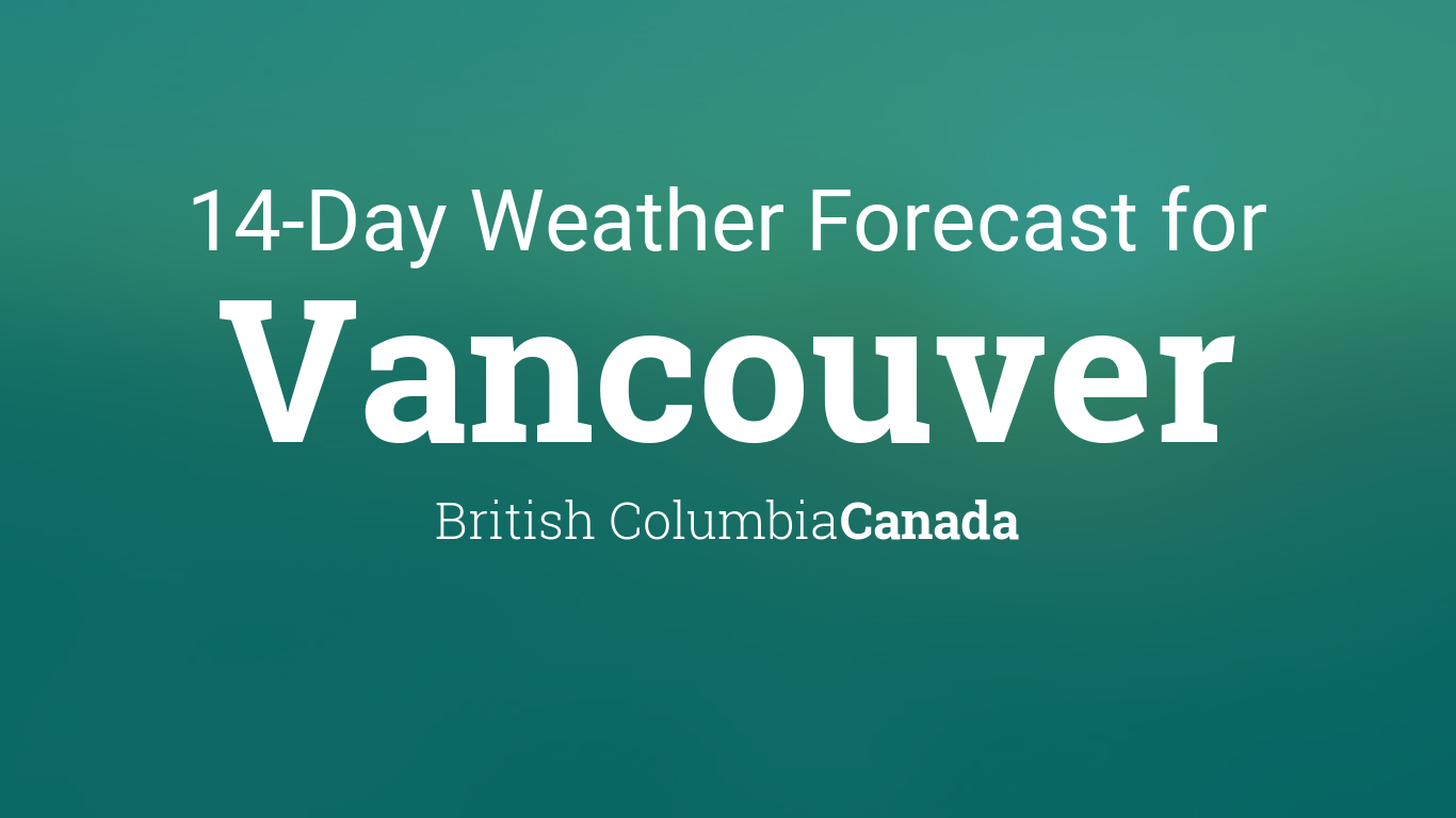 weather surrey bc 14 day forecast