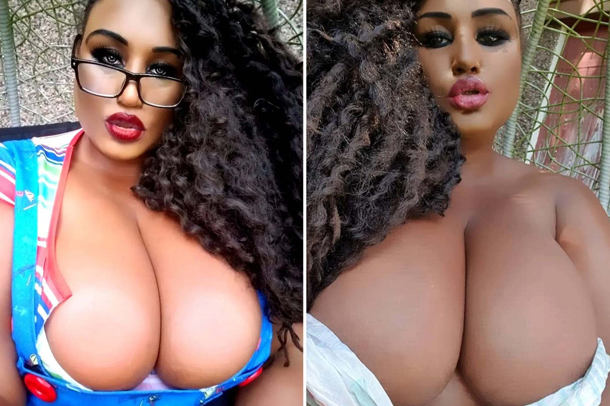 huge boobs tik tok