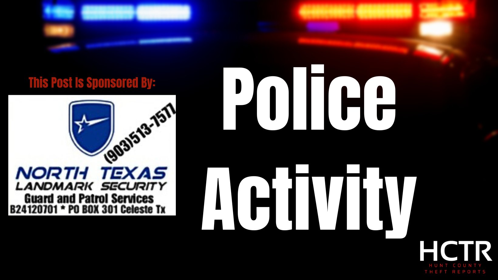 hunt county theft reports