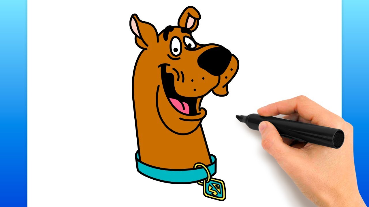 scooby drawing