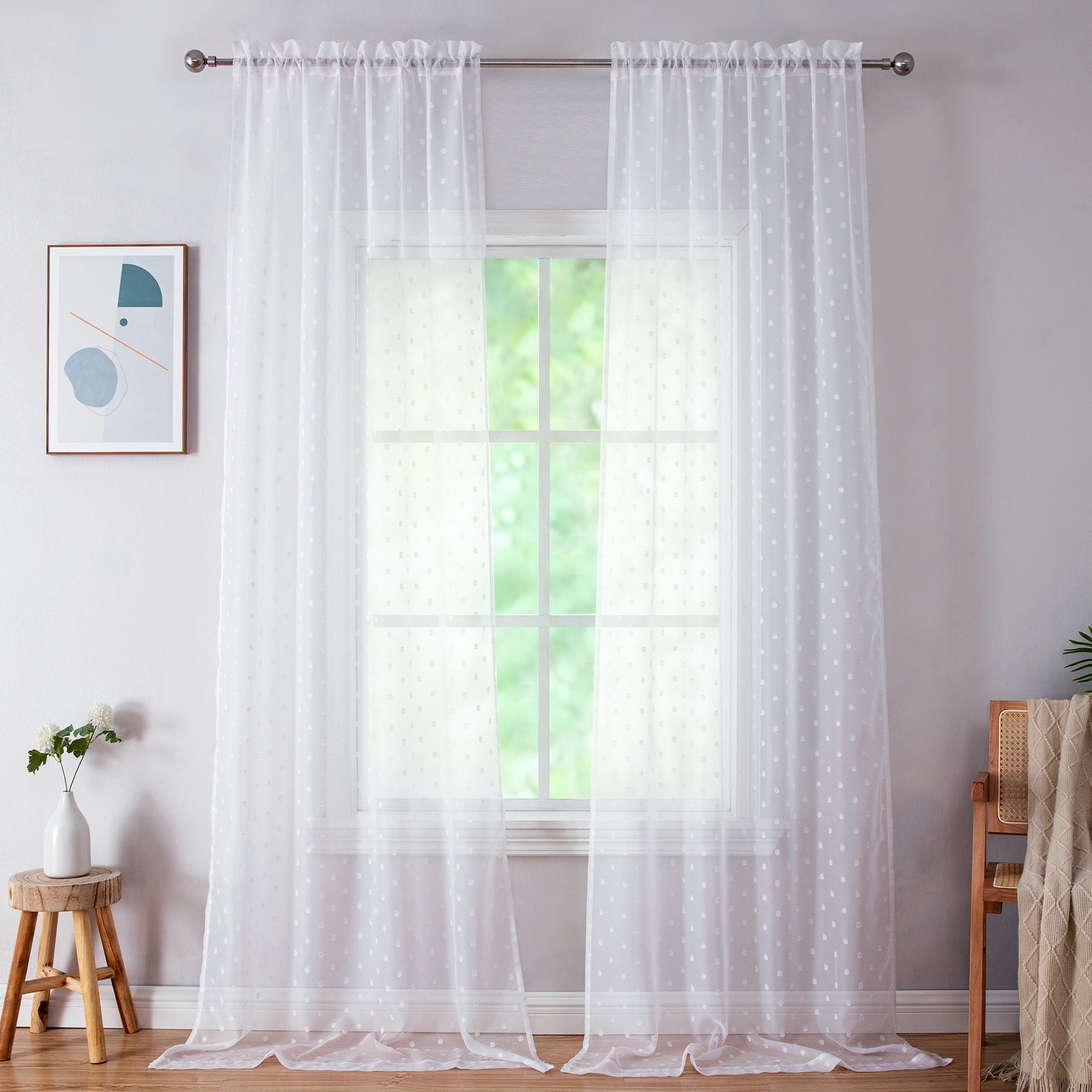 sheer curtains 108 inches long