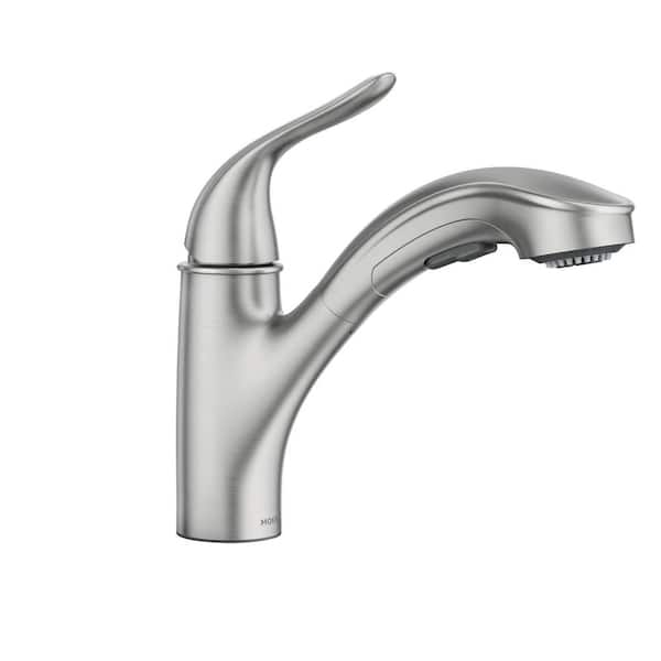 moen kitchen faucet with pull-out spray