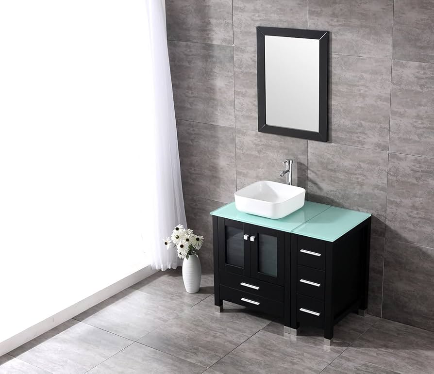 36 bathroom vanity with vessel sink