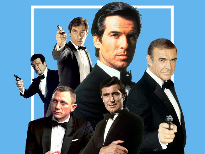 bond movies actors list