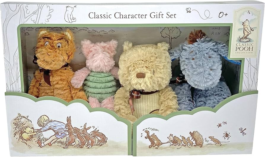 winnie the pooh characters plush toys