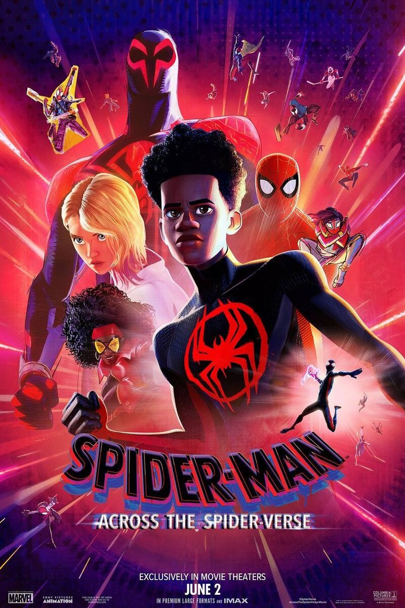 across the spiderverse showtimes