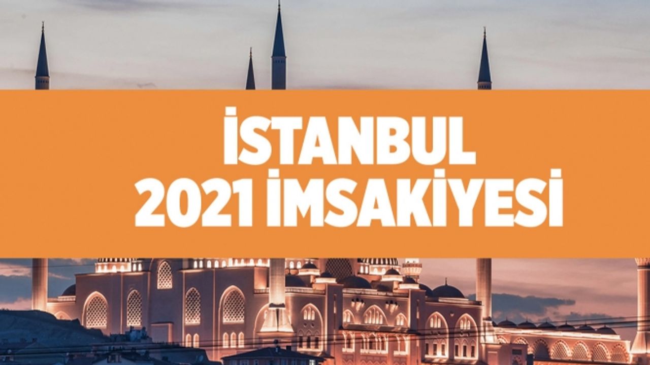 istanbul imsak 2021