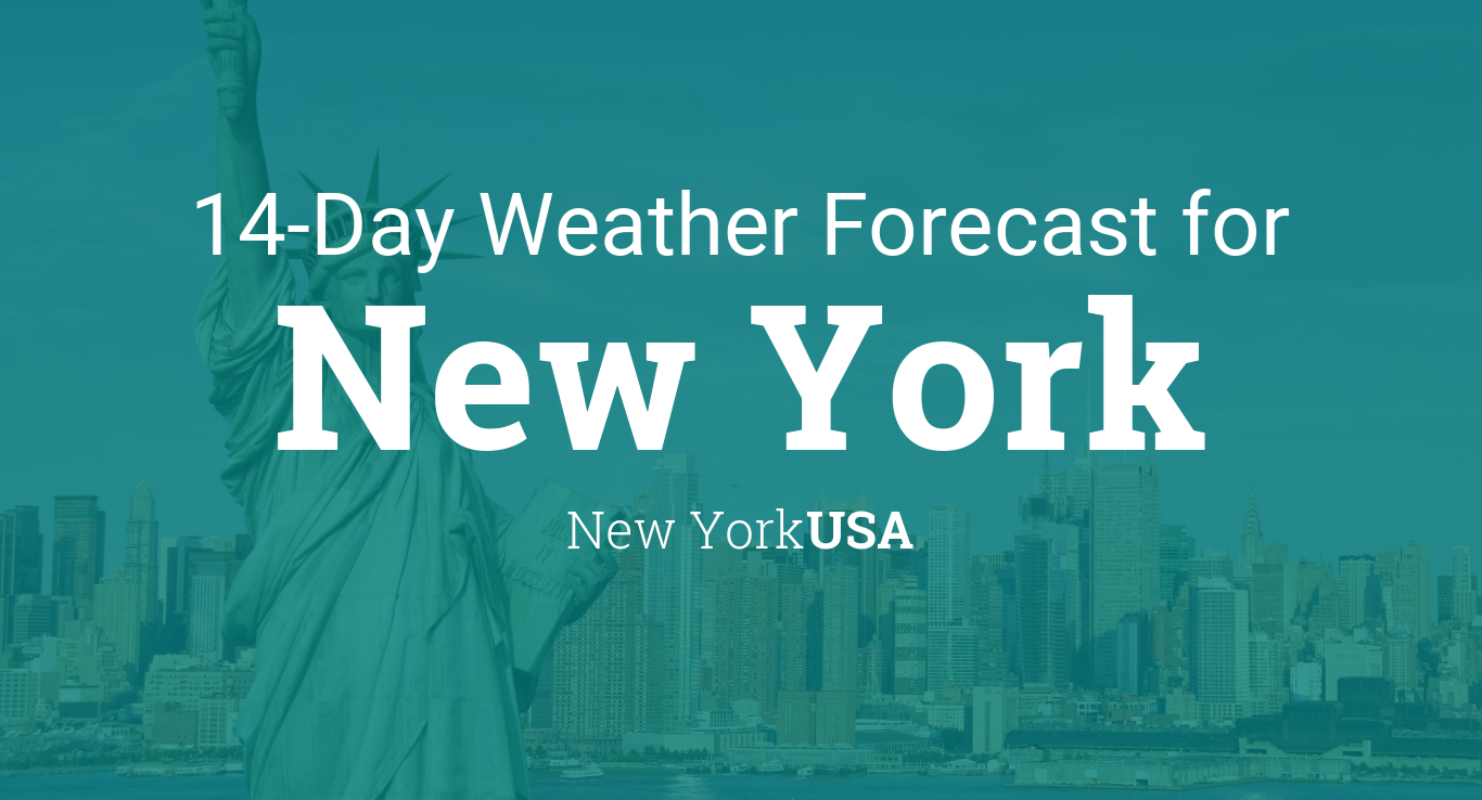 ny 14 day forecast