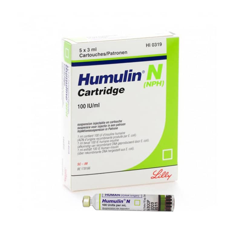 huminsulin n cartridge