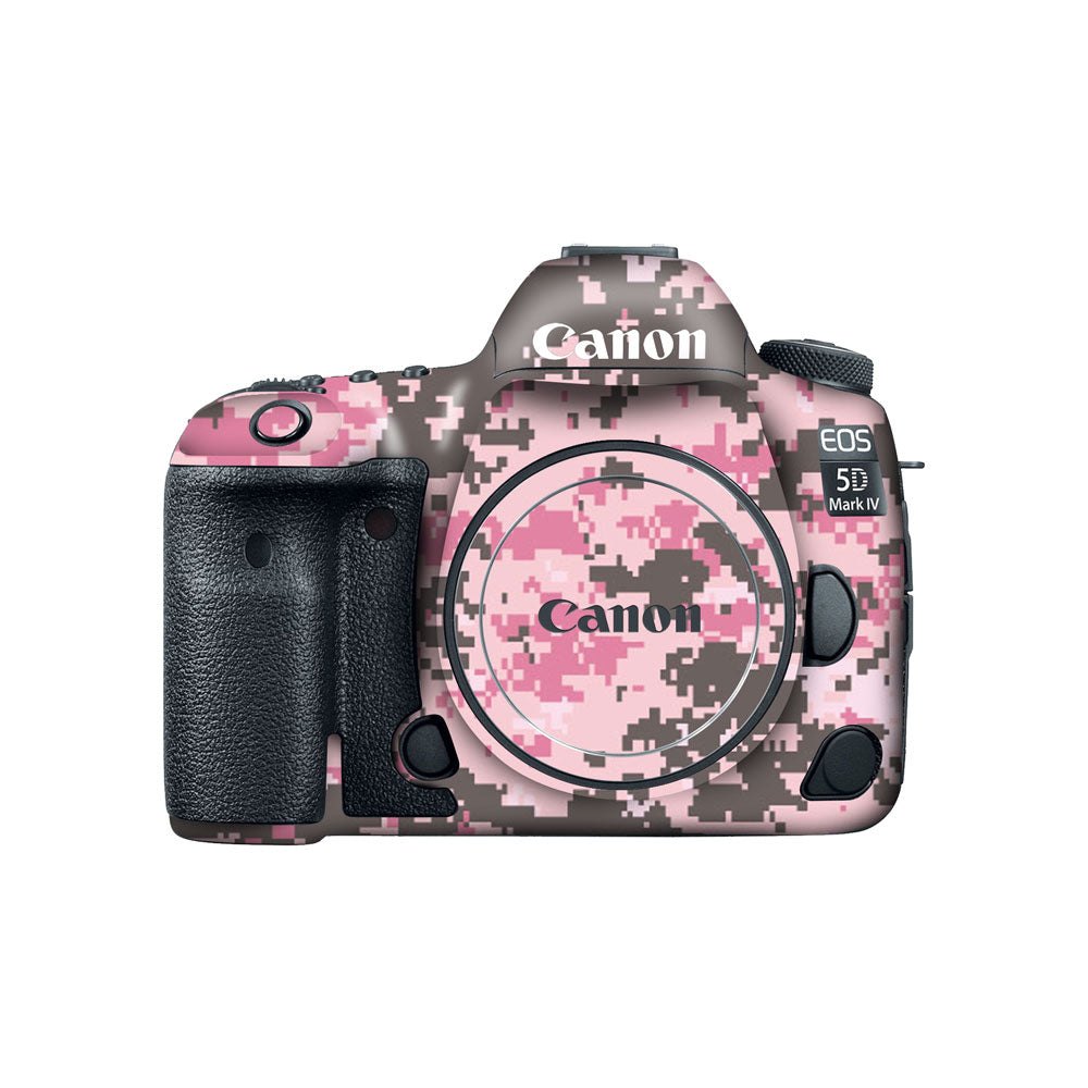 pink canon camera