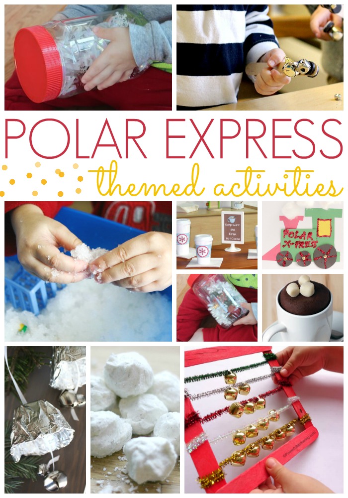 polar express activities for preschool