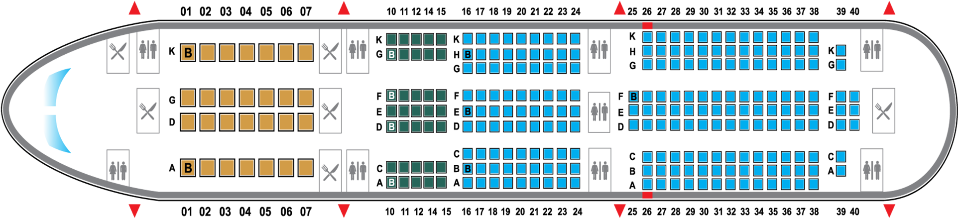 seat map 787