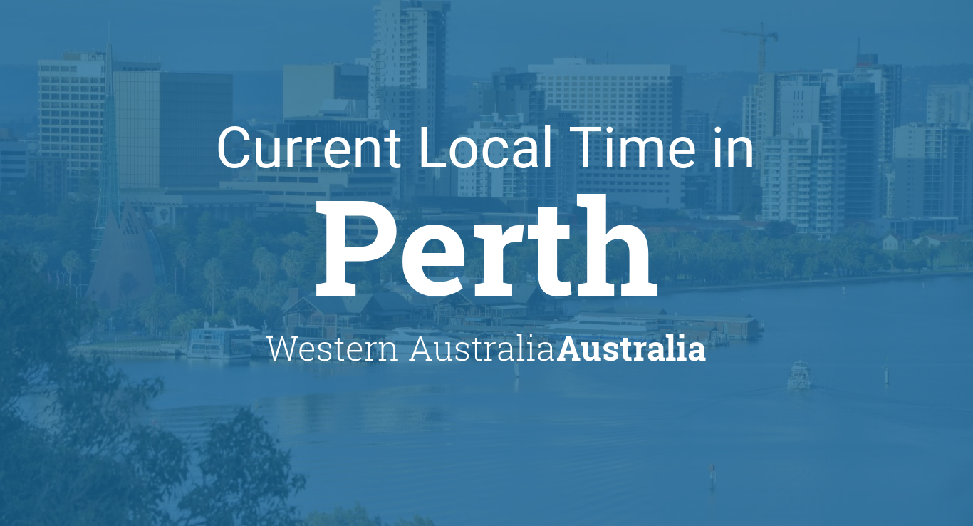 world time perth australia