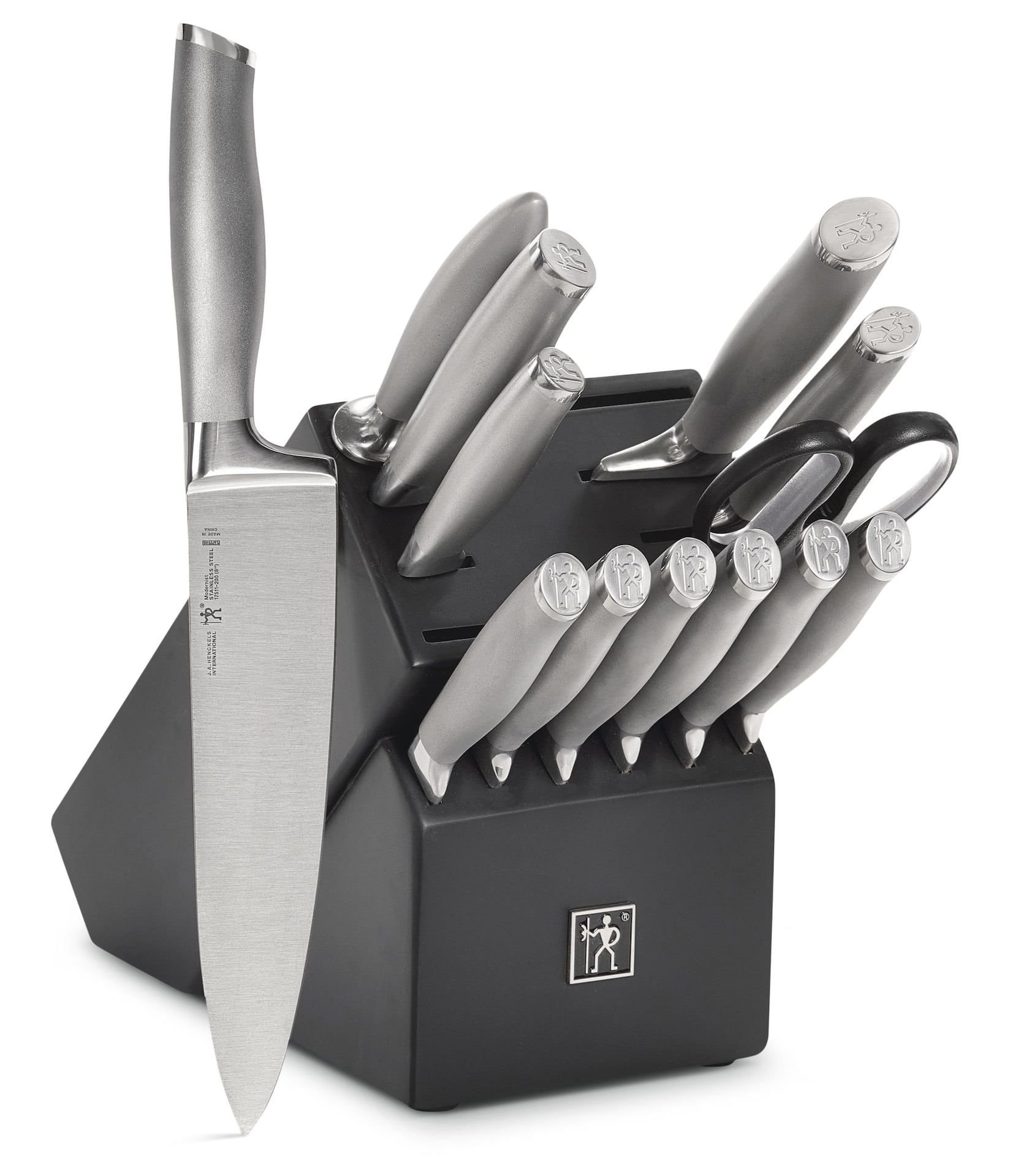 henckels modernist knife block set