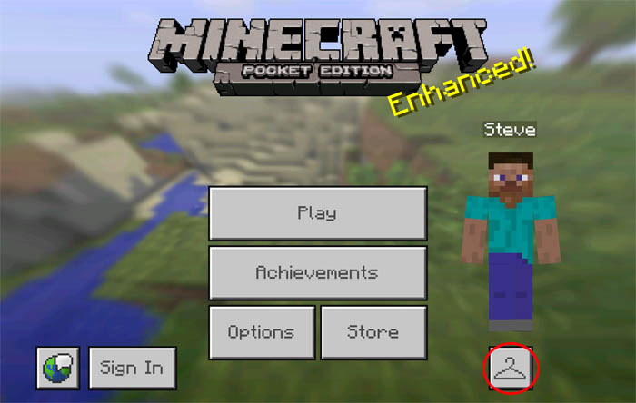 load minecraft pe