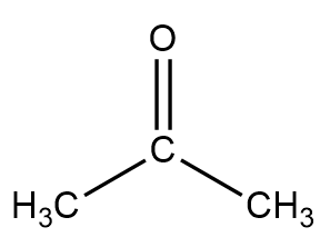 structure of propanone