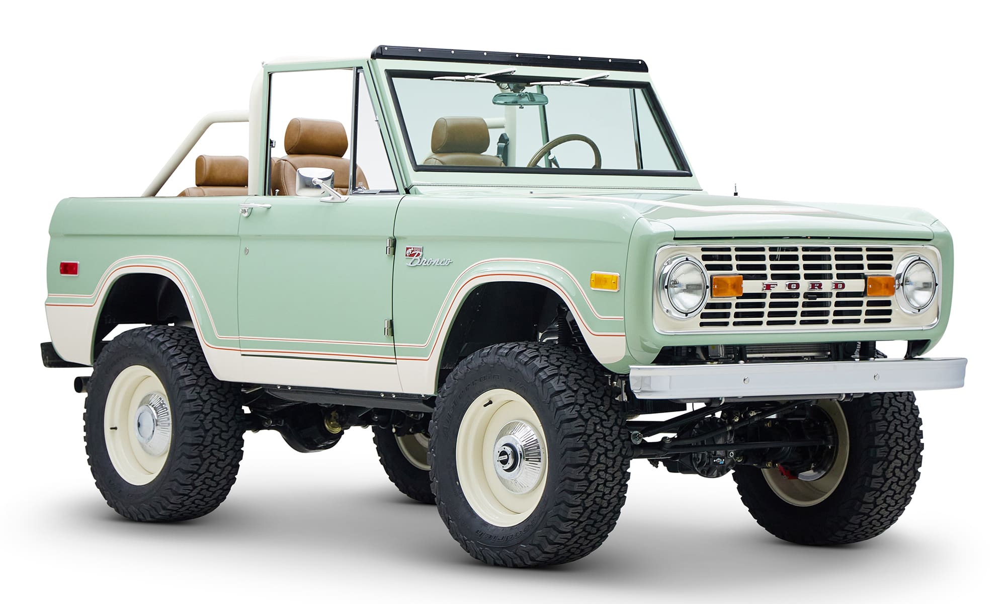 sage green vintage bronco