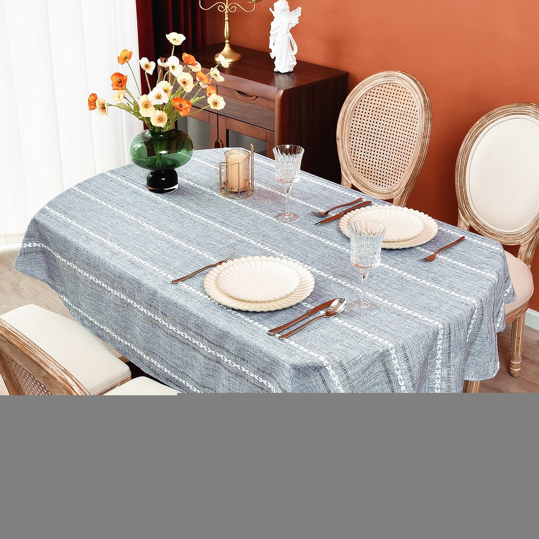 oval table cloths