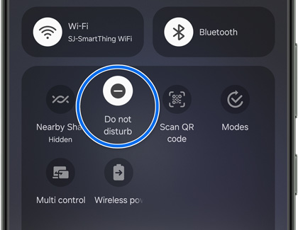 do not disturb in samsung