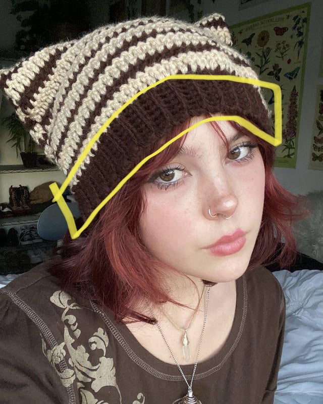 cat ear beanie