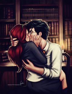 harry and ginny fan art