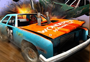 demolition derby crash racing