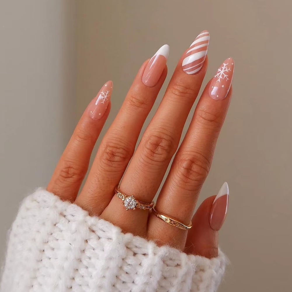 white false nails